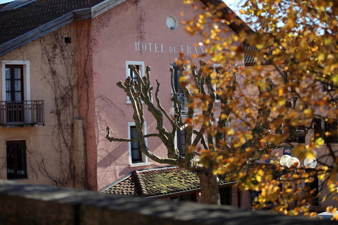 Logis Hotel De France La Cote-Saint-Andre Exterior foto